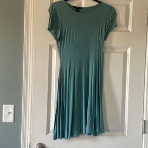 Corset back tshirt dress